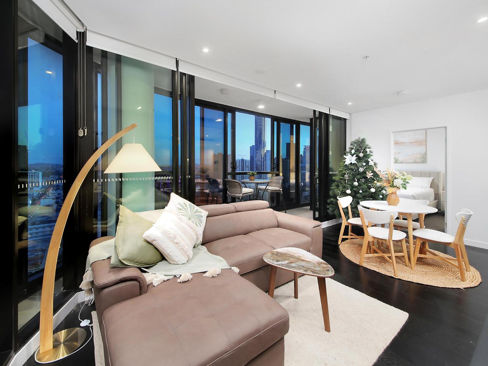 Skyline Serenity Luxury Apt With Free Parking Apartment Brisbane Exterior photo